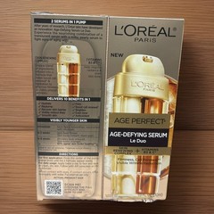 L’oreal Age Perfect Age Defying Serum Le Duo Full Sz New 2-in-1 1fl oz. 2 PACK