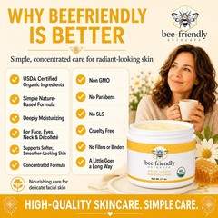Organic Face and Eye Cream All In One 2 oz