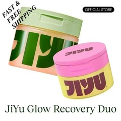 JiYu Korean Skincare Glow-Up Bundle – Toner Pads & NAD+Ant Aging Moisturizing Cr