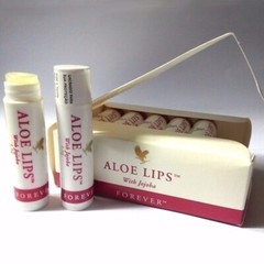 Pack of 6 Forever Living Aloe Lips with Jojoba -Pack of 6