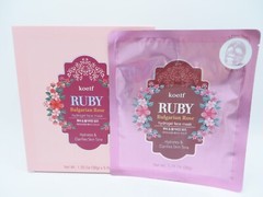KOELF RUBY BULGARIAN ROSE HYDROGEL MASK 1.05 OZ 5 PACK