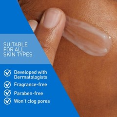 CeraVe PM Facial Moisturizing Lotion Night Cream – 3 Oz