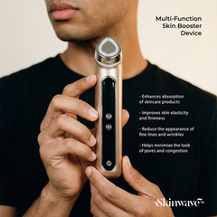Age R Skin Booster Device: Facial Tool, EMS, Microcurrent, Electroporation