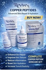 Revive Rx (4-PIECE) Copper Peptide Serum/Mask/Cleanser Beauty Skincare Package