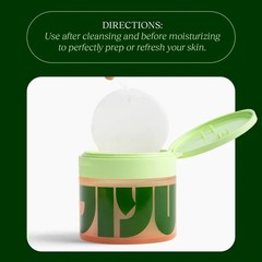2PCS Jiyu Skincare Anti-Aging, Dark Spot & Wrinkle Minimizing Toner Pads 100Pc