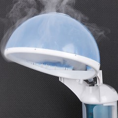 Facial Steamer Ozone Steamer with 360° Rotatable Arm Professional w/Bonnet Hood