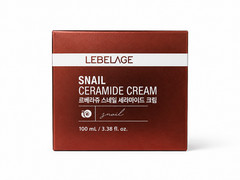 LEBELAGE Snail Ceramide Face Cream 100ml Moisturizing Anti Aging K-Beauty