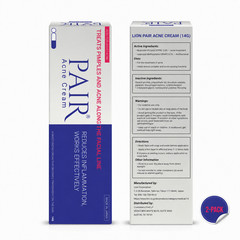 LION Pair Acne Cream W 14g Pack of 2 Japanese Face Cream Acne-Prone Skin