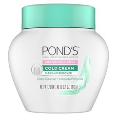 POND’S Cold Cream Cleanser, Fragrance-Free – 6.1 Ounce (Pack of 1), White