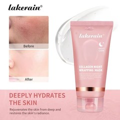 Korean Collagen Overnight Wrapping Peel Off Mask | Hydrating & Anti-Aging