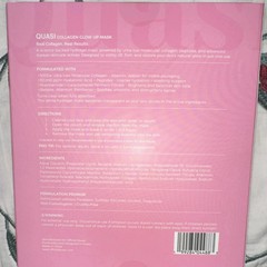Quasi-Collagen Glow Up Mask | Hydrating & Firming Facial Mask – 4 pcs/box