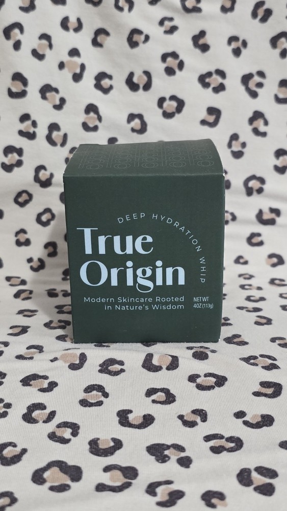 True Origin Deep Hydration Whip Moisturizer Regenerative Tallow Face 4 oz