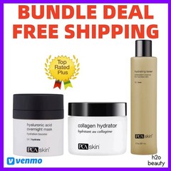 Dry Skin Anti-Aging Summer Kit PCA Hydrating Toner+Collagen Hydrator+Night Mask
