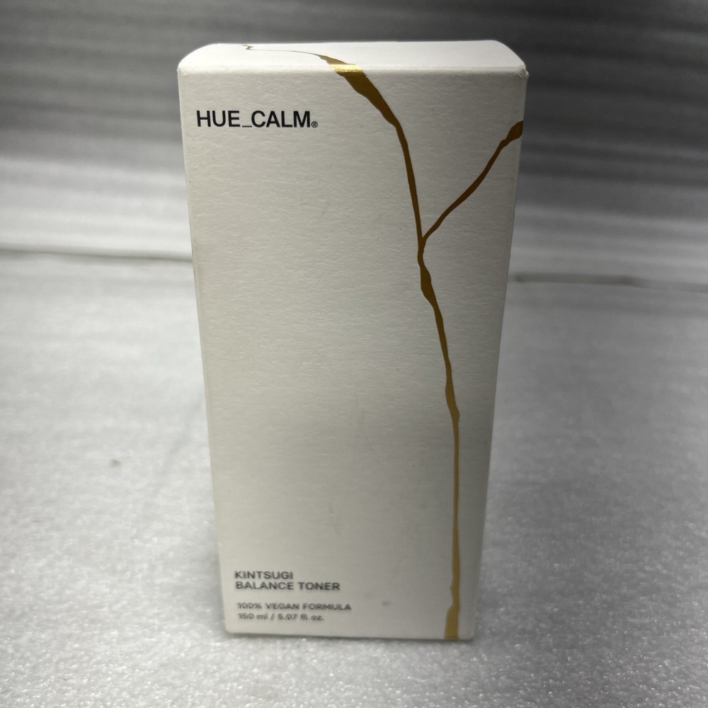 HUE_CALM Kintsugi Balance Toner (150ml) 5.07fl Oz 100% Vegan Formula 03/2026