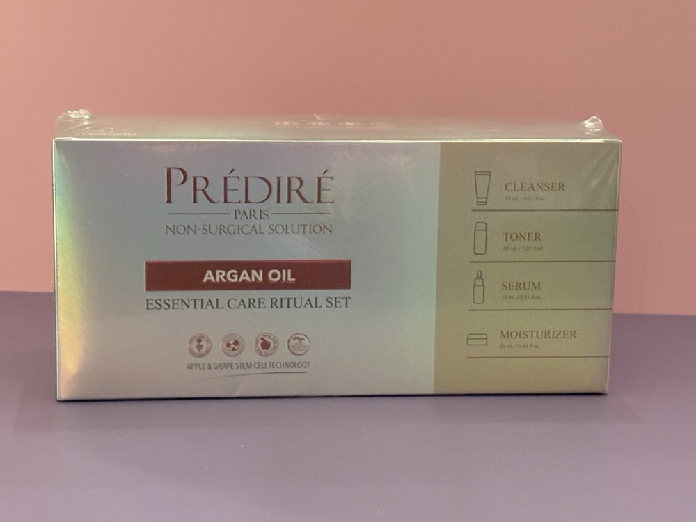 Prédiré Paris Argan Oil Essential Care Ritual Set Face Cream 50ml, 4-Pc