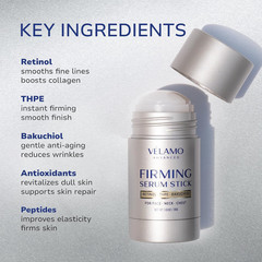 Retinol Firming Serum Stick for Face, Neck & Chest: Visibly Tightens, Smooths &