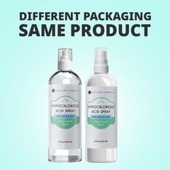 Hypochlorous Acid Spray for Face and Skin. Gentle Facial Cleanser for Acne-Prone