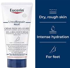 [ 3 Pack ] Eucerin UreaRepair Plus Foot Cream 10% Urea 100ml | Exp 9/2026