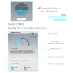 Digital Analyzer Face Analysis Machine 3D Digital Facial Skin Analysis Machine