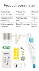 500Hz Pulse Fractional Plasma Pen Cosmetic Absorption Skin Tightening Acne Care