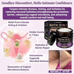 Biotin 10-in-1 Skin Restoration Cream, 2026 Professional Skin Treatment Cream US