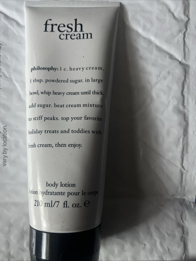 Philosophy Fresh Cream Body Lotion (7 fl oz/ 210 ml) NEW & SEALED