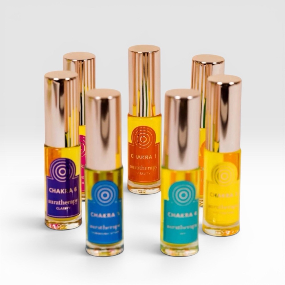 Auratherapy Chakra Boost Discovery Kit Essential Oils Aromatherapy Gift Set New