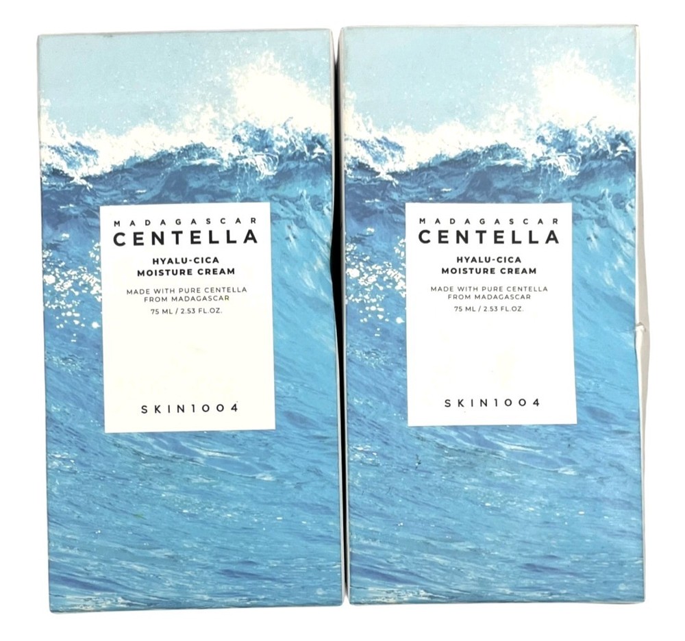 Madagascar Centella Hyalu-Cica Moisture Cream 2.53 oz SKIN1004 – LOT of 2