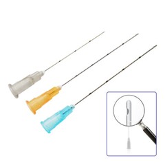 5-50pcs Micro Cannula with Puncture, Blunt Tip for Filler All Size Available US