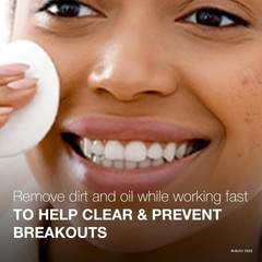 Rapid Clear Maximum Strength Acne Face Pads, for Acne Prone Skin, Salicylic Acid