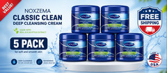 5 pk Noxzema Original Classic Clean Deep Cleansing Cream, 2 Oz ( 56g )