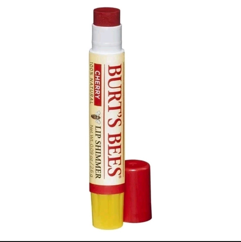 Burt’s Bees 100% Natural Cherry🍒 Lip Shimmer 0.09 oz