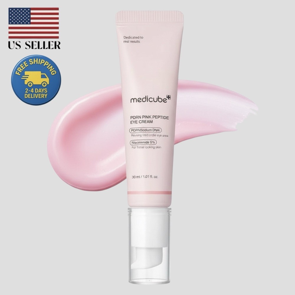 Medicube Salmon DNA PDRN Pink Peptide Eye Serum 30ml Anti-aging Firming Exp:2028
