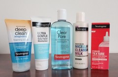 Neutrogena Skincare Lot – 5 Facial Care Products (Mixed Sizes)