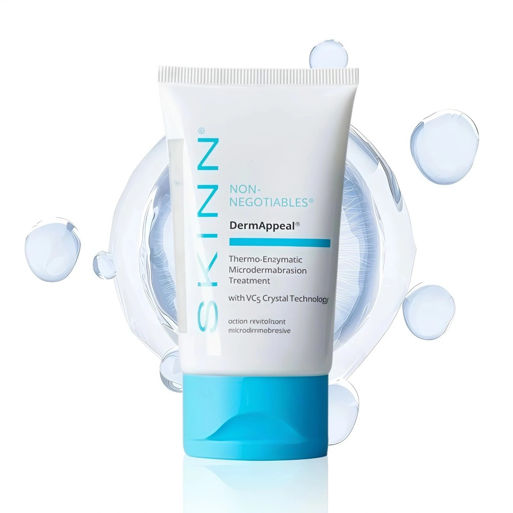 SKINN DermAppeal Microdermabrasion Treatment 2oz – Gentle Facial Exfoliator