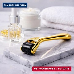 Elevate Derma Roller 0.25mm with 540 Titanium Microneedle Roller | for Women & M