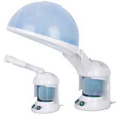 Facial Steamer Ozone Steamer with 360° Rotatable Arm Professional w/Bonnet Hood
