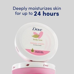 Dove Beauty Cream for Normal to Dry Skin, 4-Pack, 2.53 Oz Each