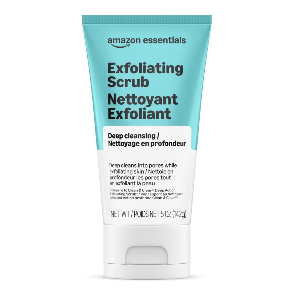 Amazon Essentials Deep Cleansing Exfoliating Scrub, 5 5 Ounce (Pack of 1)