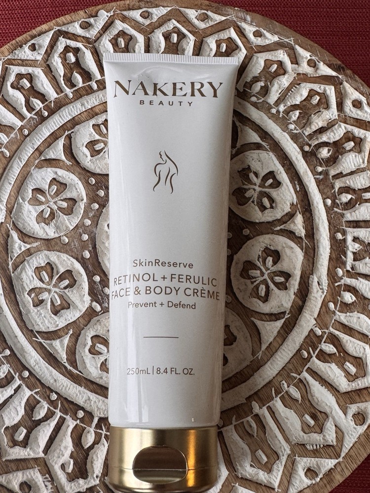Nakery Beauty SkinReserve Retinol + Ferulic Face & Body Crème 8.4 oz | Full Size