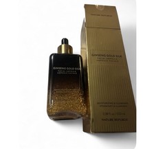 Nature Republic Ginseng Gold Silk Facial Ampoule Serum 3.38oz 100ml NIB New