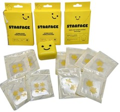 64 Star Face Hydro Star Pimple Patches + 48 XL Star Patches + Compact ***READ