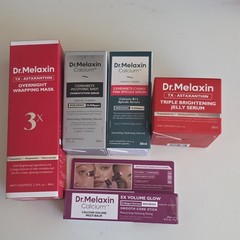 Dr.Melaxin Brightening Set – Overnight Mask, 2 Serums, Jelly Serum, Multi Balm