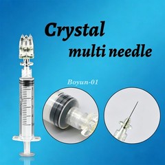 5-100pc 5 Pin Crystal Multi-Tips Replace Needle For Beauty Facial Skin Care Tool