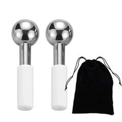 Stainless Steel Ice Globes Cooling Facial Sticks Beauty Spa Skin Care Tools Fine