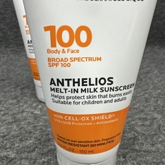 2 Pack La Roche-Posay Anthelios Melt-In Milk Sunscreen SPF 100 5 fl oz EXP 2/27