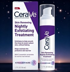 CeraVe Renewing Night Exfoliating Serum – Anti-Aging – 1.7 fl oz