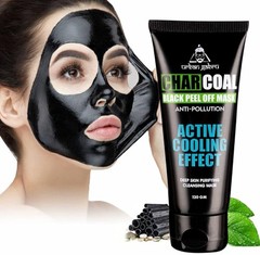UrbanGabru Charcoal Activated Black Peel Off Mask Anti pollution (120 g)
