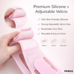 PANCA Jawline Shaper Double Chin Lift Mask for Women & Men Tightening