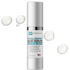 100% Pure Hyaluronic Acid PLUMPS Hydrates Added Volume Moisture NASHA Non-Animal